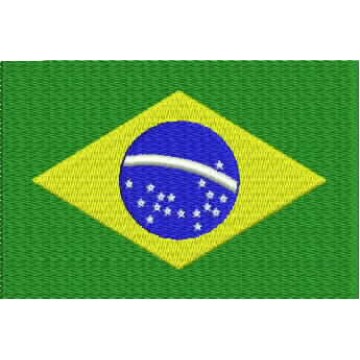 Matriz de Bordado Bandeira do Brasil