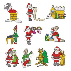 Matrizes - 78 Bordados Natalinos - Enfeites De Natal!