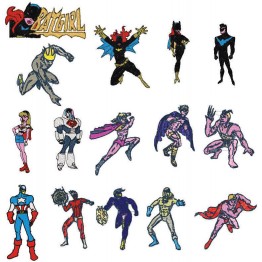Matrizes de Bordados Super heróis e Logo