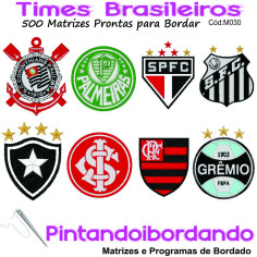 Matrizes de Bordados Times de Futebol