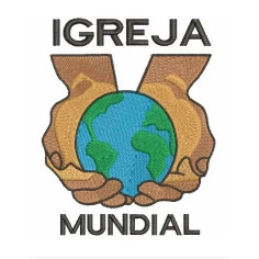  Matrizes De Bordado Igreja Mundial - 3 Matrizes