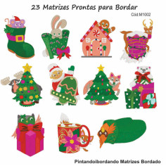  Matrizes De Bordar Natal Infantil! Super Oferta!