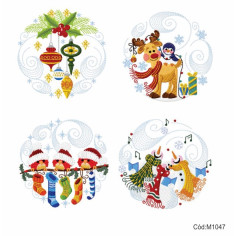  Matrizes de bordar Natal Mágico