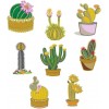 Matrizes de Bordados Cactus e Flores