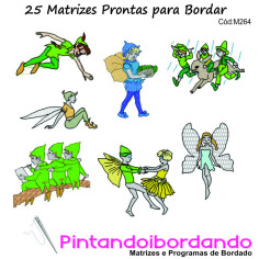 Matrizes para Bordar Peter Pan