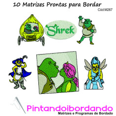 Matrizes para Bordar Sherek