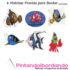 Matrizes para Bordar Procurando Nemo