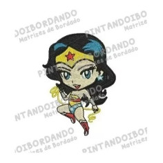 Matriz Para Bordar - Mulher Maravilha Baby