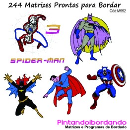 Matriz Matrizes Bordado Comp FNAF JOGOS HEROI