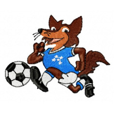 Matriz de Bordado Mascote Cruzeiro