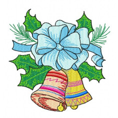  Matrizes De Bordar Sinos de Natal