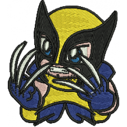 Matriz para bordar Wolverine Baby
