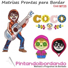 Matriz para Bordar CoCo