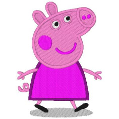  Matrizes De Bordado Pepa Pig - 3 Matrizes