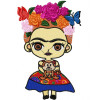 8 Matrizes De Bordado Frida Kahlo
