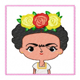  Matriz De Bordado Frida Kahlo