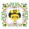 8 Matrizes De Bordado Frida Kahlo