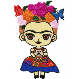  Matriz De Bordado Frida Kahlo