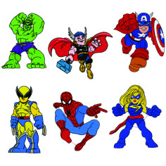  Matrizes de Bordar Os Vingadores
