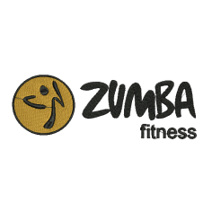 Matrizes De Bordado Zumba Fitness Vários tamanhos